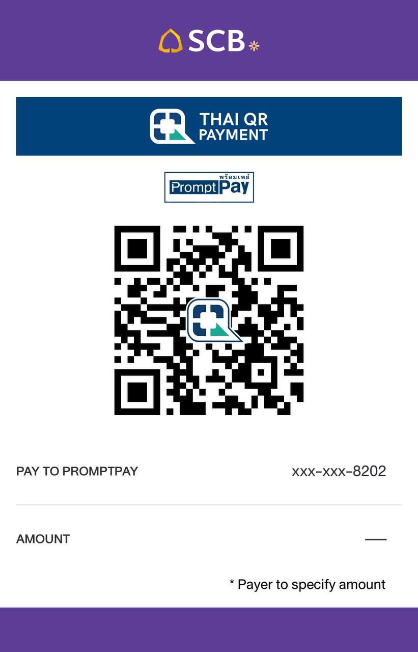 SCB PromptPay QR